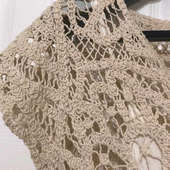 NWOT Boston Proper crochet Resort Dress  small 👗 - Picture 4 of 9